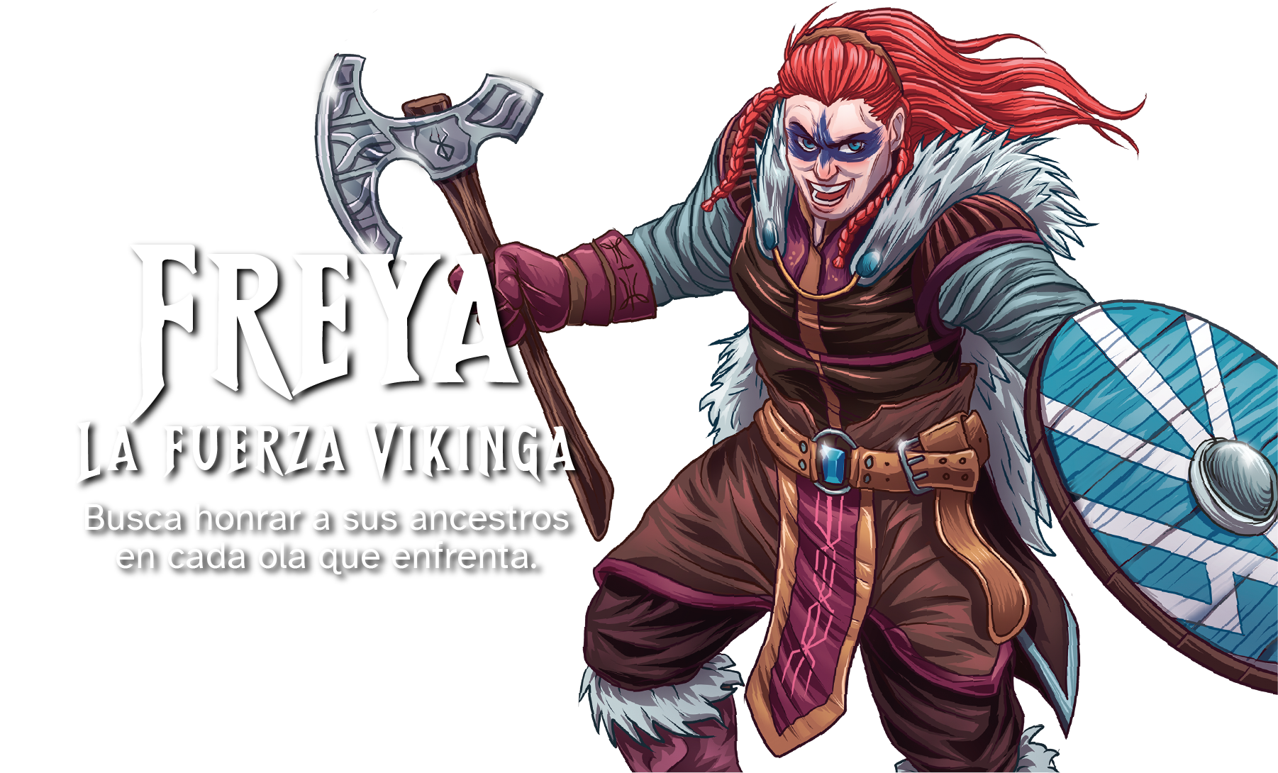 FREYA LA FUERZA VIKINGA