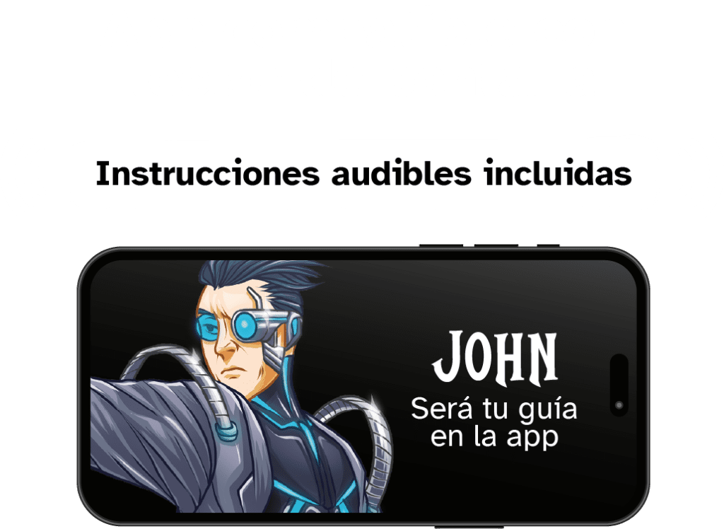 App compatible con lector de pantalla - John será tu guía en la App